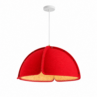 Hush Acoustic Felt Pendant Lamp-Neutral Decor