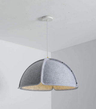 Hush Acoustic Felt Pendant Lamp-Neutral Decor