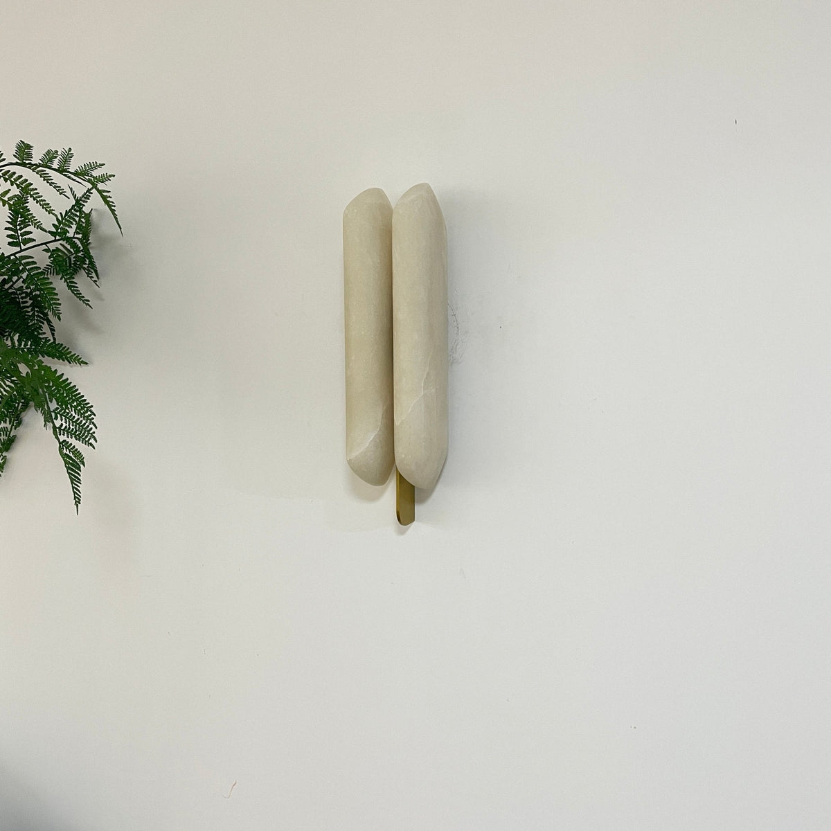 Husk Alabaster Wall Sconce-Neutral Decor