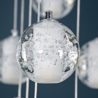 Crystal Bubbles Balls Pendant Lamp-Neutral Decor