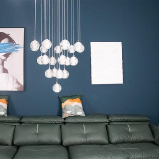 Crystal Bubbles Balls Pendant Lamp-Neutral Decor