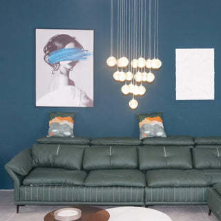 Crystal Bubbles Balls Pendant Lamp-Neutral Decor