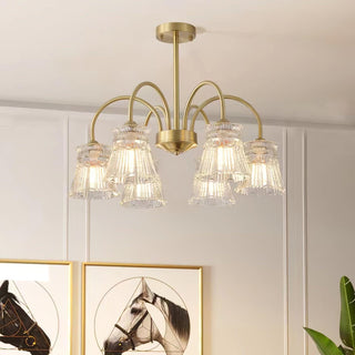 Lustra Lustre en Cristal et Verre