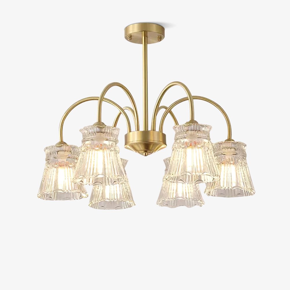 Liorara Lustre en Cristal et Verre