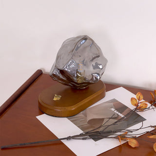 Maris Lampe de Table en Bois d'Art