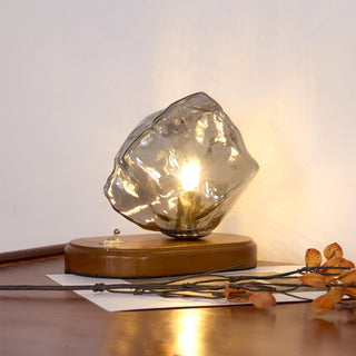 Maris Lampe de Table en Bois d'Art