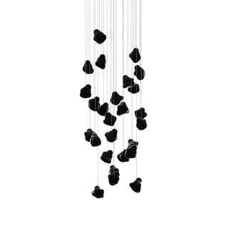 Vasilen Suspension Verre Noir Pier Glacé Minimaliste Moderne
