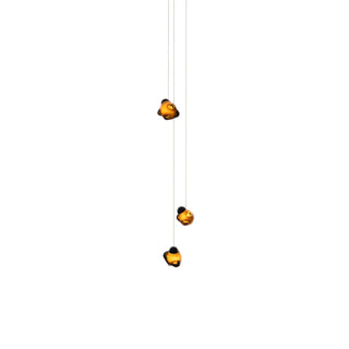 Vasilen Suspension Verre Noir Pier Glacé Minimaliste Moderne