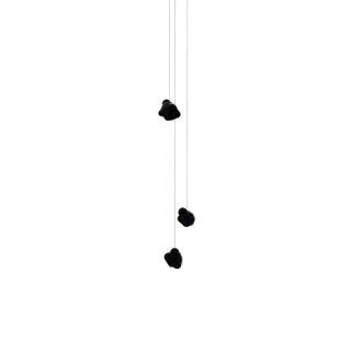 Vasilen Suspension Verre Noir Pier Glacé Minimaliste Moderne