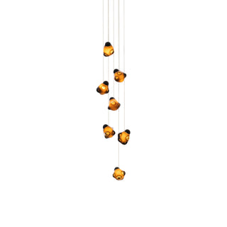 Vasilen Suspension Verre Noir Pier Glacé Minimaliste Moderne