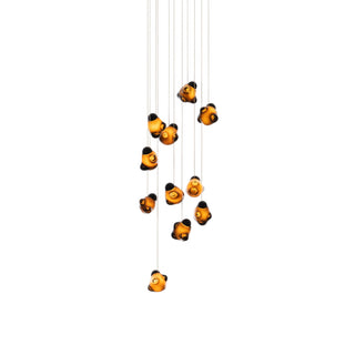 Vasilen Suspension Verre Noir Pier Glacé Minimaliste Moderne