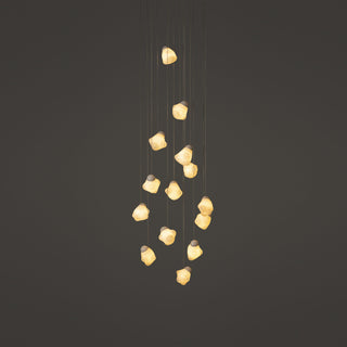 Vasilen Suspension Verre Noir Pier Glacé Minimaliste Moderne