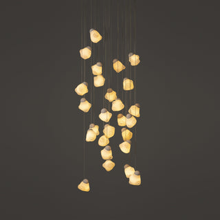 Vasilen Suspension Verre Noir Pier Glacé Minimaliste Moderne