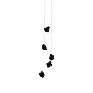 Vasilen Suspension Verre Noir Pier Glacé Minimaliste Moderne