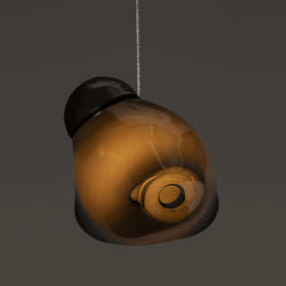 Vasilen Suspension Verre Noir Pier Glacé Minimaliste Moderne