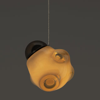 Vasilen Suspension Verre Noir Pier Glacé Minimaliste Moderne