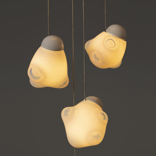 Vasilen Suspension Verre Noir Pier Glacé Minimaliste Moderne