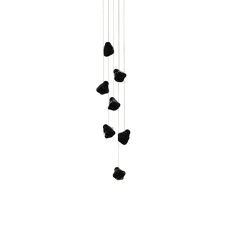 Vasilen Suspension Verre Noir Pier Glacé Minimaliste Moderne