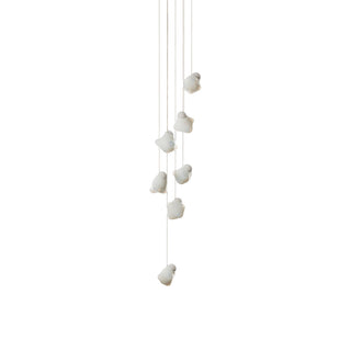 Vasilen Suspension Verre Noir Pier Glacé Minimaliste Moderne