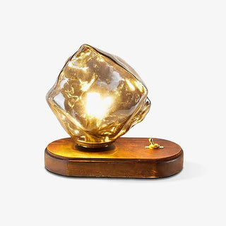 Maris Lampe de Table en Bois d'Art