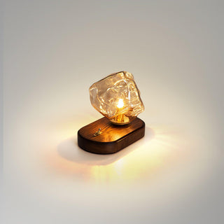 Maris Lampe de Table en Bois d'Art