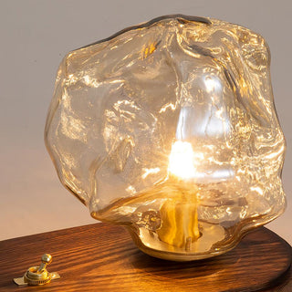 Maris Lampe de Table en Bois d'Art
