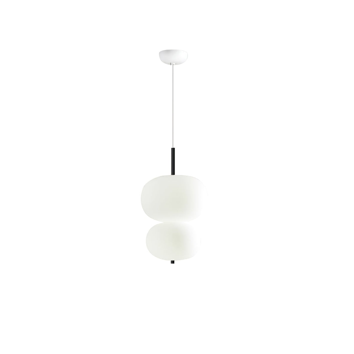 Duality Suspension en Verre Moderne