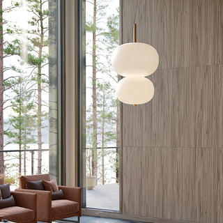 Duality Suspension en Verre Moderne