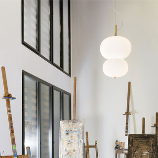 Duality Suspension en Verre Moderne