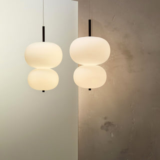 Duality Suspension en Verre Moderne