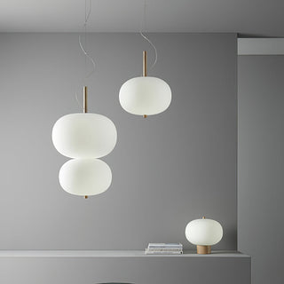 Duality Suspension en Verre Moderne