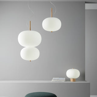 Duality Suspension en Verre Moderne