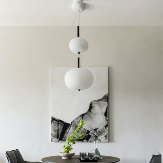 Duality Suspension en Verre Moderne