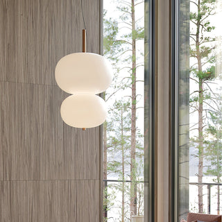 Duality Suspension en Verre Moderne