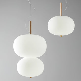 Duality Suspension en Verre Moderne