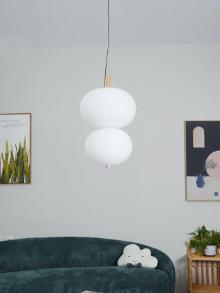 Duality Suspension en Verre Moderne