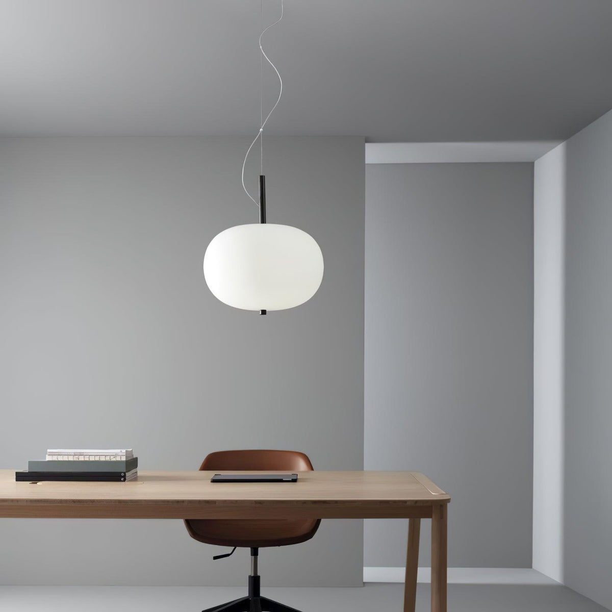 Duality Suspension en Verre Moderne