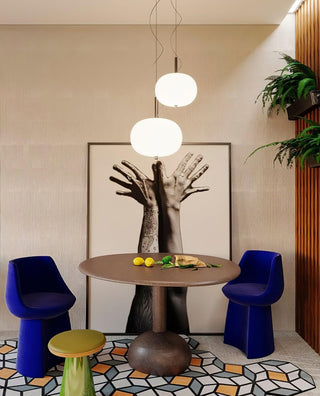 Duality Suspension en Verre Moderne