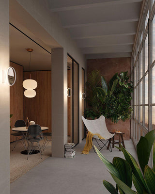 Duality Suspension en Verre Moderne