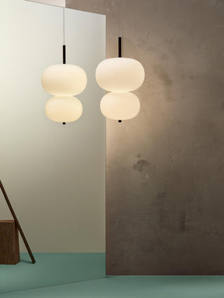 Duality Suspension en Verre Moderne