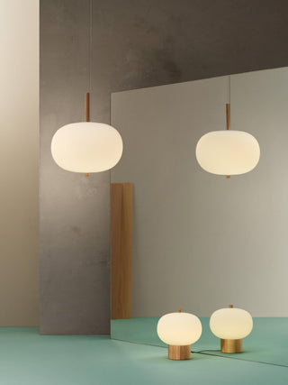 Duality Suspension en Verre Moderne
