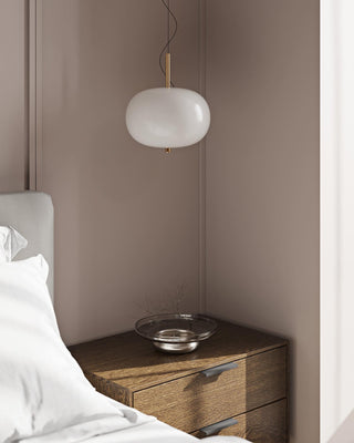 Duality Suspension en Verre Moderne