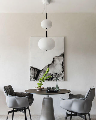 Duality Suspension en Verre Moderne