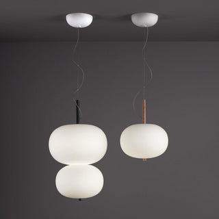 Duality Suspension en Verre Moderne