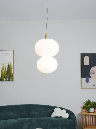 Duality Suspension en Verre Moderne