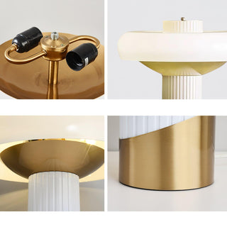 Velisine Lampe de Table en Verre Contemporain