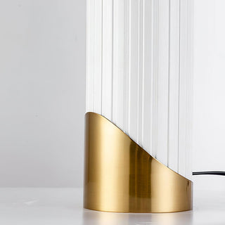Velisine Lampe de Table en Verre Contemporain