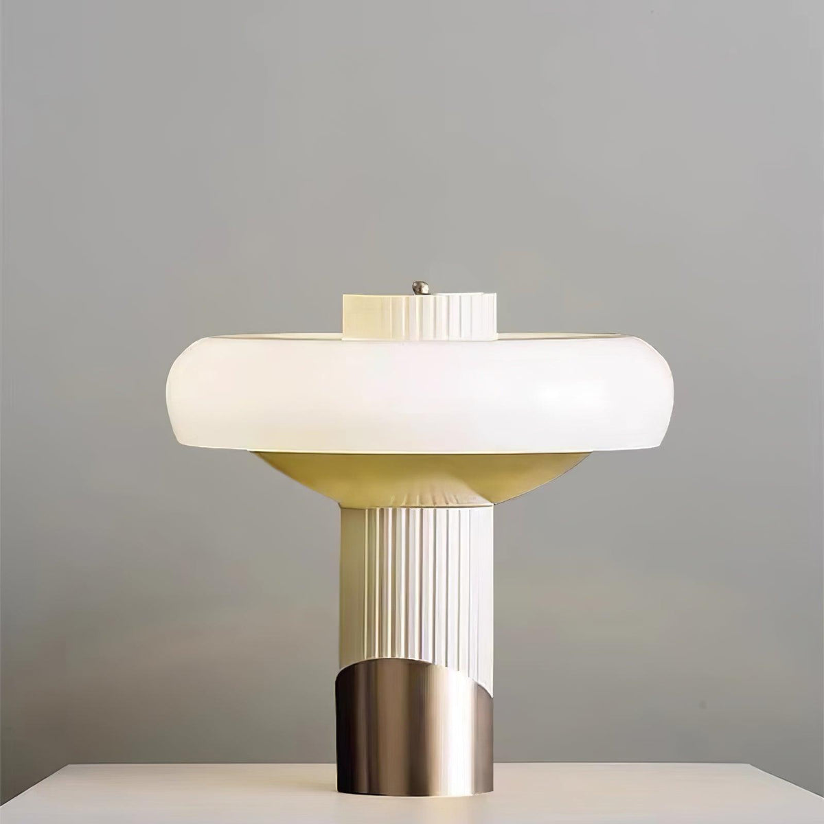 Velisine Lampe de Table en Verre Contemporain