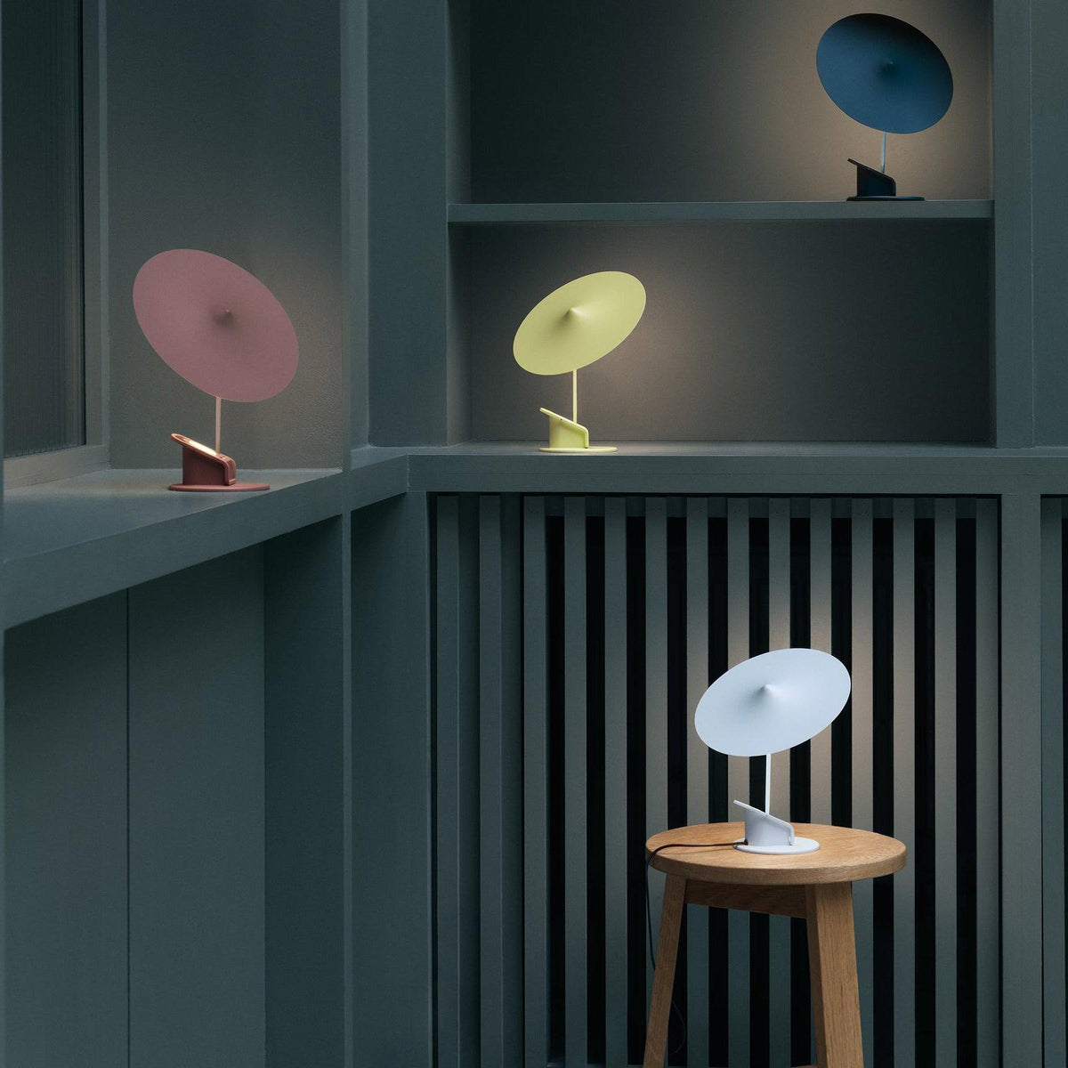 Lumoce Lampe de Table Futuriste