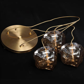 Ice Verre Suspension Luminaire Design